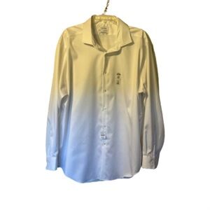 Men’s Calvin Klein white button down dress shirt